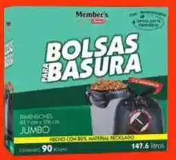 City Club Bolsas para basura jumbo147 L oferta