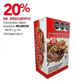 City Club Muibon chocolate sabor avellana oferta