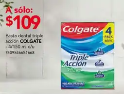 City Club Colgate triple accion pasta dental oferta
