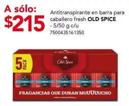 City Club Old Spice antiperspirante en barra para caballero oferta