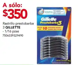 City Club Gillette rastrillo prestobarba 3 oferta