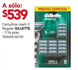 City Club Gillette Mach 3 oferta