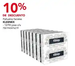 City Club Kleenex pañuelos faciales oferta