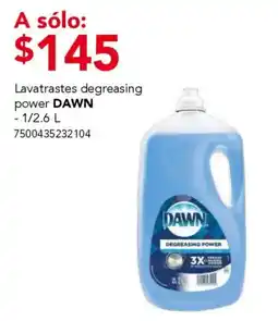 City Club Dawn lavatrastes degreasing power oferta