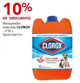 City Club Clorox blanqueador mascotas oferta