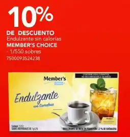 City Club Endulzante sin calorías oferta