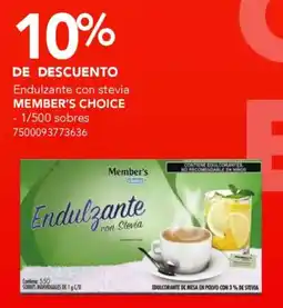 City Club Endulzante con stevia oferta