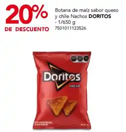 City Club Doritos nacho oferta