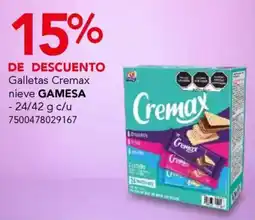 City Club Gamesa Cremax nieve oferta