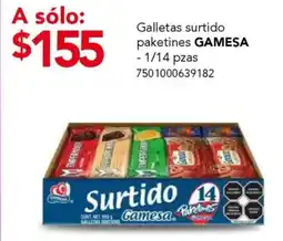 City Club Gamesa galletas surtido oferta