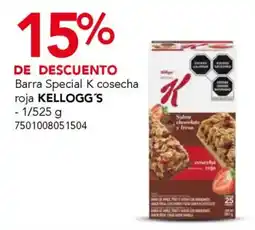 City Club Kellogg's Special K barra cosecha roja oferta