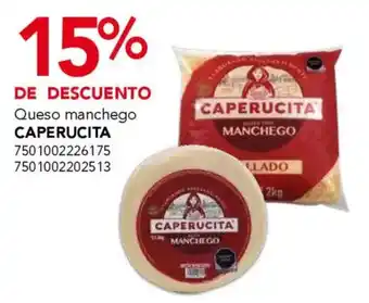 City Club Caperucita queso manchego oferta