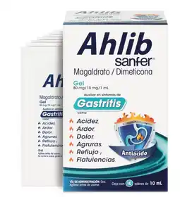 Farmacias Bazar AHLIB 80/10MG/1ML 10 SOBRES oferta