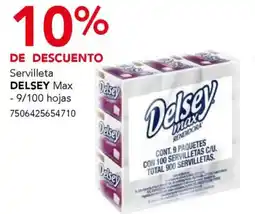 City Club Delsey Max servilleta oferta