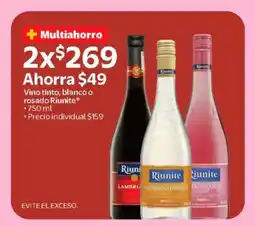 Walmart Vino tinto, blanco o rosado Riunite® oferta
