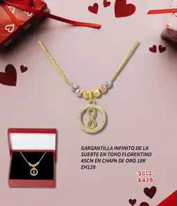 Elektra GARGANTILLA INFINITO DE LA SUERTE EN TONO FLORENTINO oferta