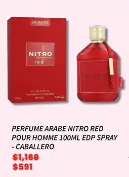 Elektra PERFUME ARABE NITRO RED oferta