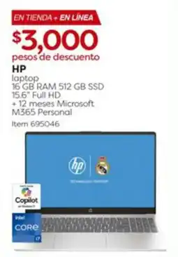 Costco HP laptop 15.6" oferta