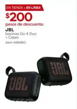 Costco JBL Go 4 Duo bocinas + cases oferta