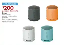 Costco Sony SRS-XB100 bocina inalambrica portatil oferta