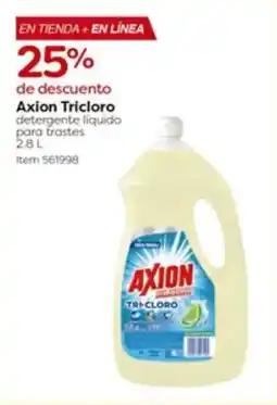 Costco Axion Tricolor detergente liquido oferta