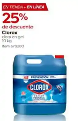 Costco Clorox cloro en gel oferta