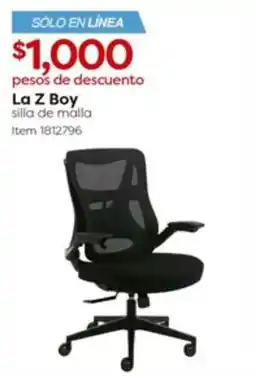 Costco La Z Boy silla de malla oferta