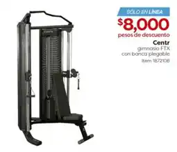 Costco Centr gimnasio FTX con banca plegable oferta