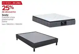 Costco Sealy colchon y box matrimonial oferta