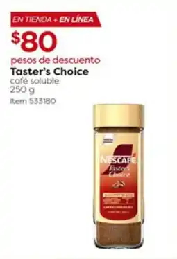 Costco Taster's Choice café pesos de descuento Taster's Choice café soluble 250 g oferta
