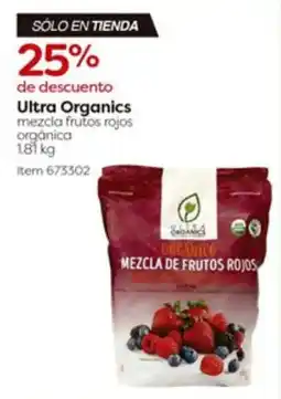 Costco Ultra Organics mezcla frutos rojos oferta
