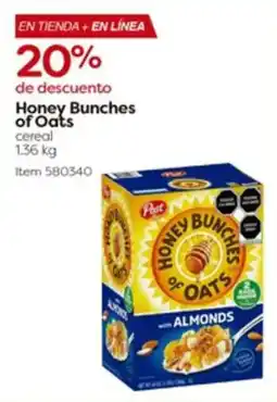 Costco Honey Bunches of Oats cereal oferta