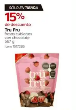 Costco Tru Fru fresas cubiertas con chocolate oferta
