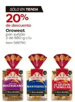 Costco Oroweat pan surtido oferta