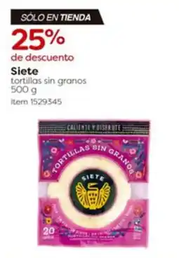 Costco Siete tortillas sin granos oferta