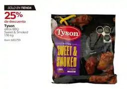 Costco Tyson alitas BBQ sweet & smoked oferta