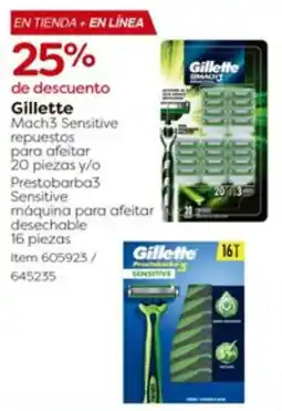 Costco Gillette Mach 3 Sensitive oferta