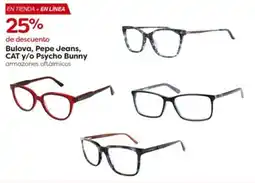 Costco Bulova, Pepe Jeans, CAT y/o Psycho Bunny armazones oftálmicos oferta