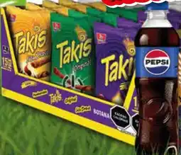 Zorro Takis o Pepsi oferta