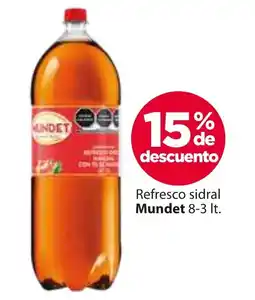 Zorro Mundet refresco sidral oferta