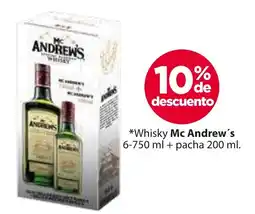 Zorro Mc Andrew's whisky + pacha oferta