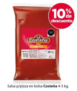 Zorro La Costeña salsa p/pizza oferta