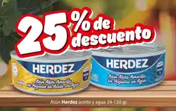 Zorro Herdez atún aceite y agua oferta