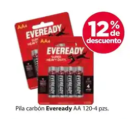 Zorro Eveready pila carbon AA oferta