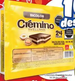 Zorro Cremino bicolor chocolate oferta