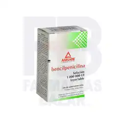 Farmacias Bazar BENCILPENICILINA 1,000,000UI 1 AMPOLLETA AMSA (DES) oferta