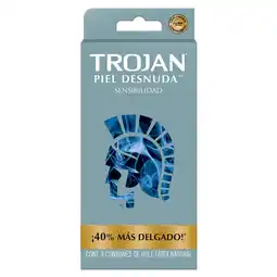 Farmacias YZA Trojan Piel Desnuda 9 pzas oferta