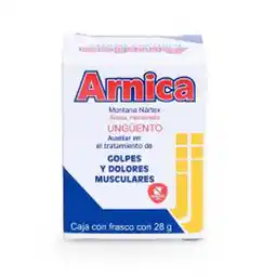 Farmacias YZA Arnica Nartex Montana Pomada 28G oferta
