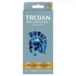Farmacias YZA TROJAN PIEL DESNUDA 15 PIEZAS oferta