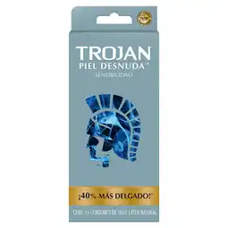 Farmacias YZA TROJAN PIEL DESNUDA 15 PIEZAS oferta